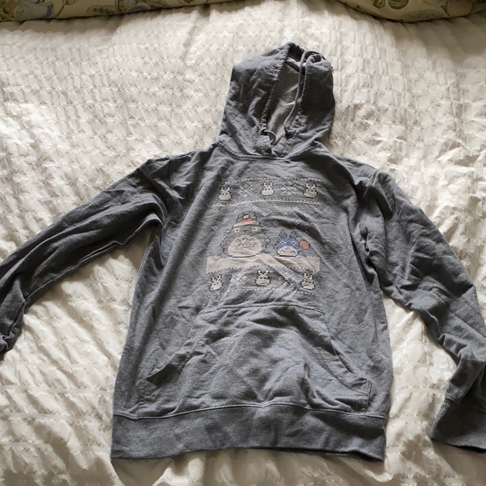 Totoro Christmas hoodie